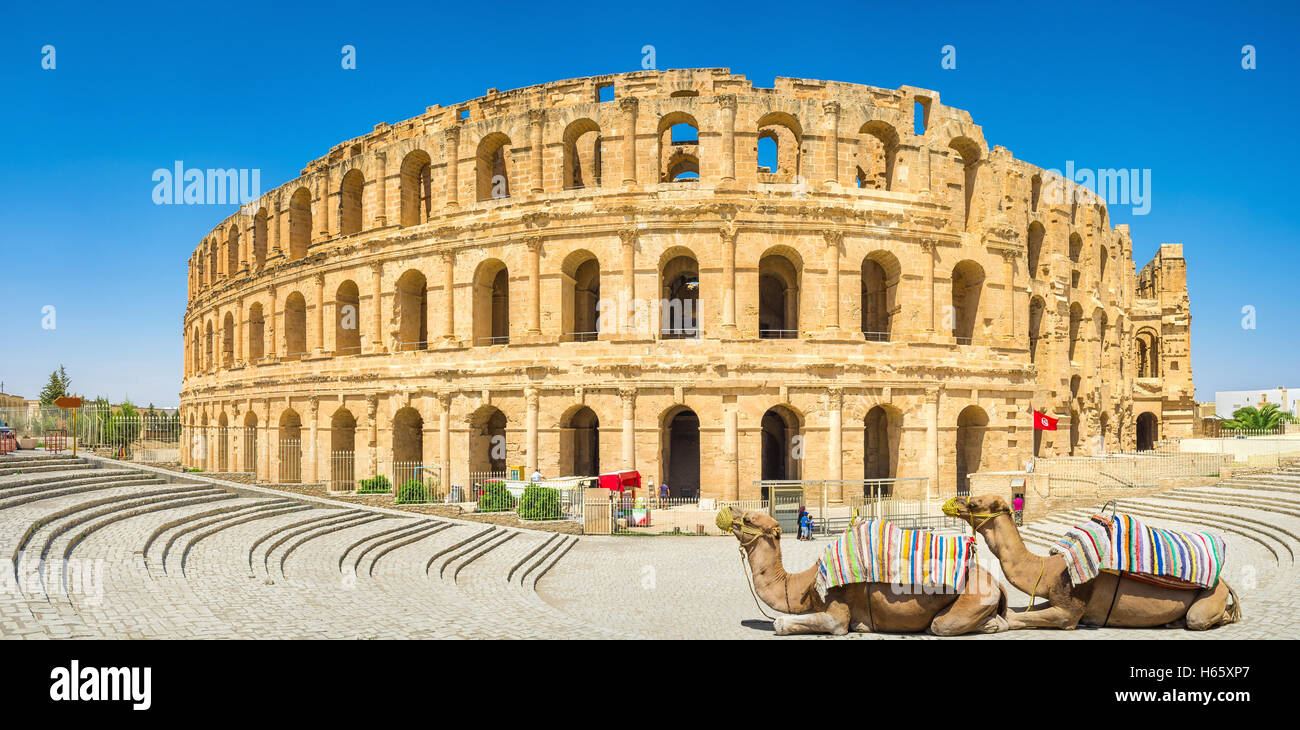 Das Wundersch ne Amphitheater In El Jem Erinnert Der Roman Colloseum das-wundersch-ne-amphitheater-in-el-jem-erinnert-der-roman-colloseum