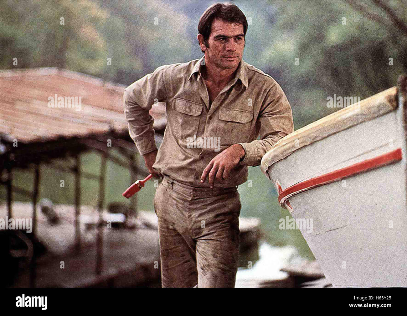 Nur der Tod ist Umsonst aka. Der Fluss Ratte, USA 1984, Regie: Thomas Rickman, Schauspieler/Stars: Tommy Lee Jones, Martha Plimpton, Brian Dennehy Stockfoto