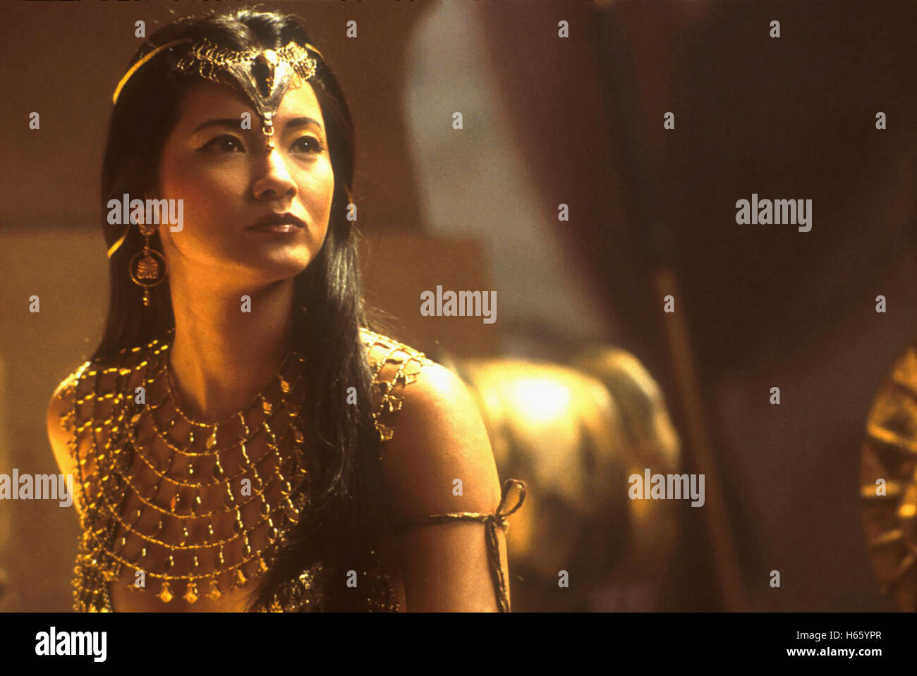 Der Scorpion King (2002), Regie: Chuck Russell, Schauspieler/Stars: Dwayne Johnson (der Felsen), Steven Brand, Michael Clarke Duncan Stockfoto