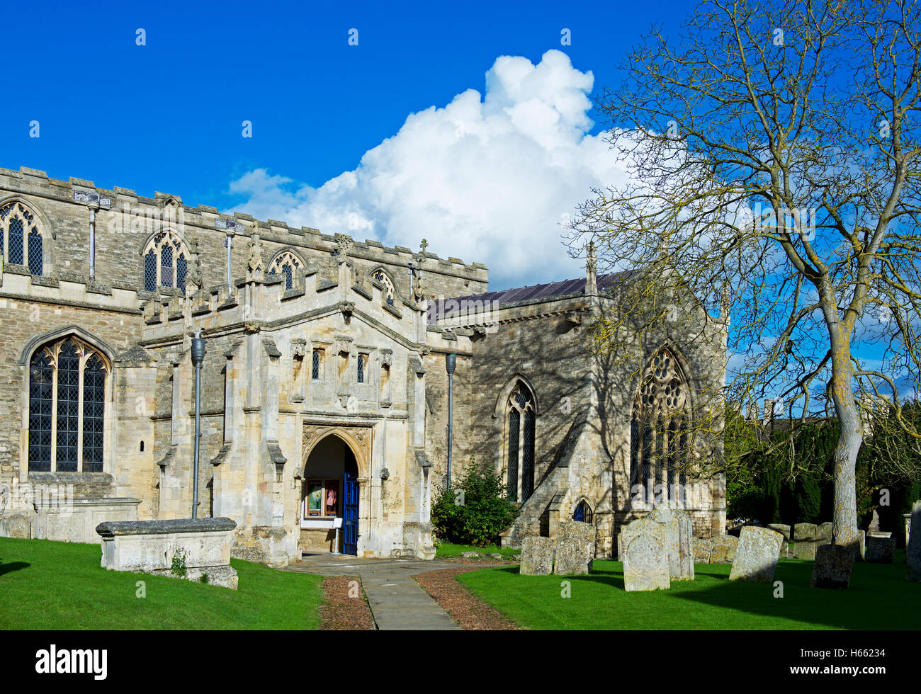 St Peter Kirche, Oundle, Northamptonshire, England UK Stockfoto