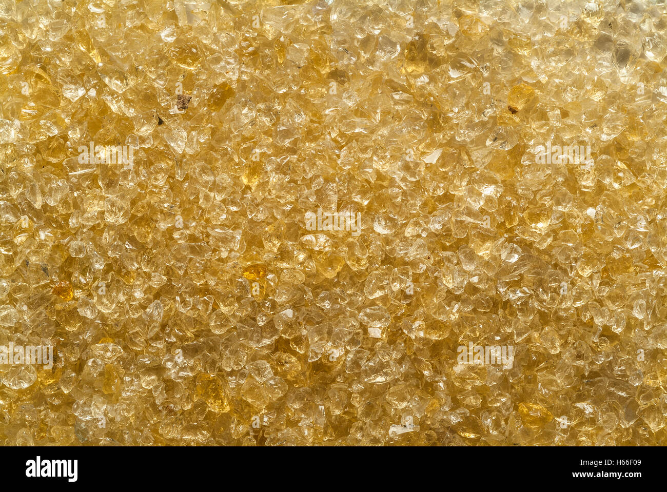 Gelbe Glimmer Textur Stockfoto