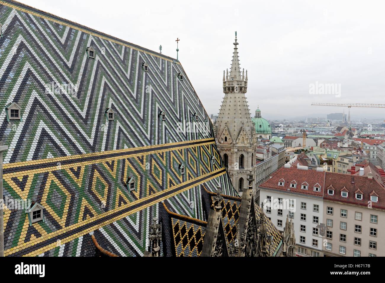 St. Stephens Kathedrale Wien Österreich Stockfoto St. Stephens Kathedrale Wien Österreich Stockfoto