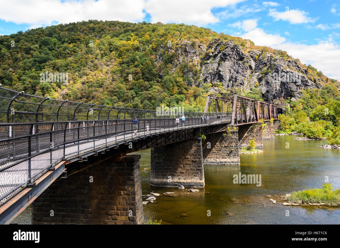 Harpers Ferry National Historical Park Stockfoto