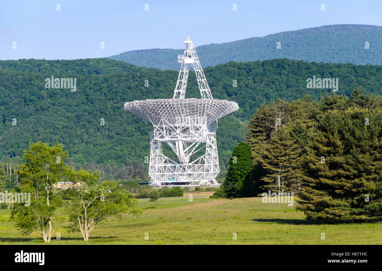 Green Bank Telescope Stockfoto