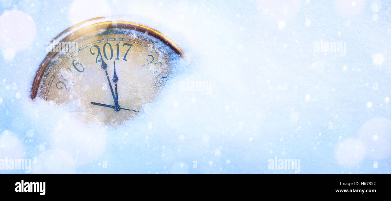 Kunst 2017 glücklich Silvester Hintergrund Stockfoto