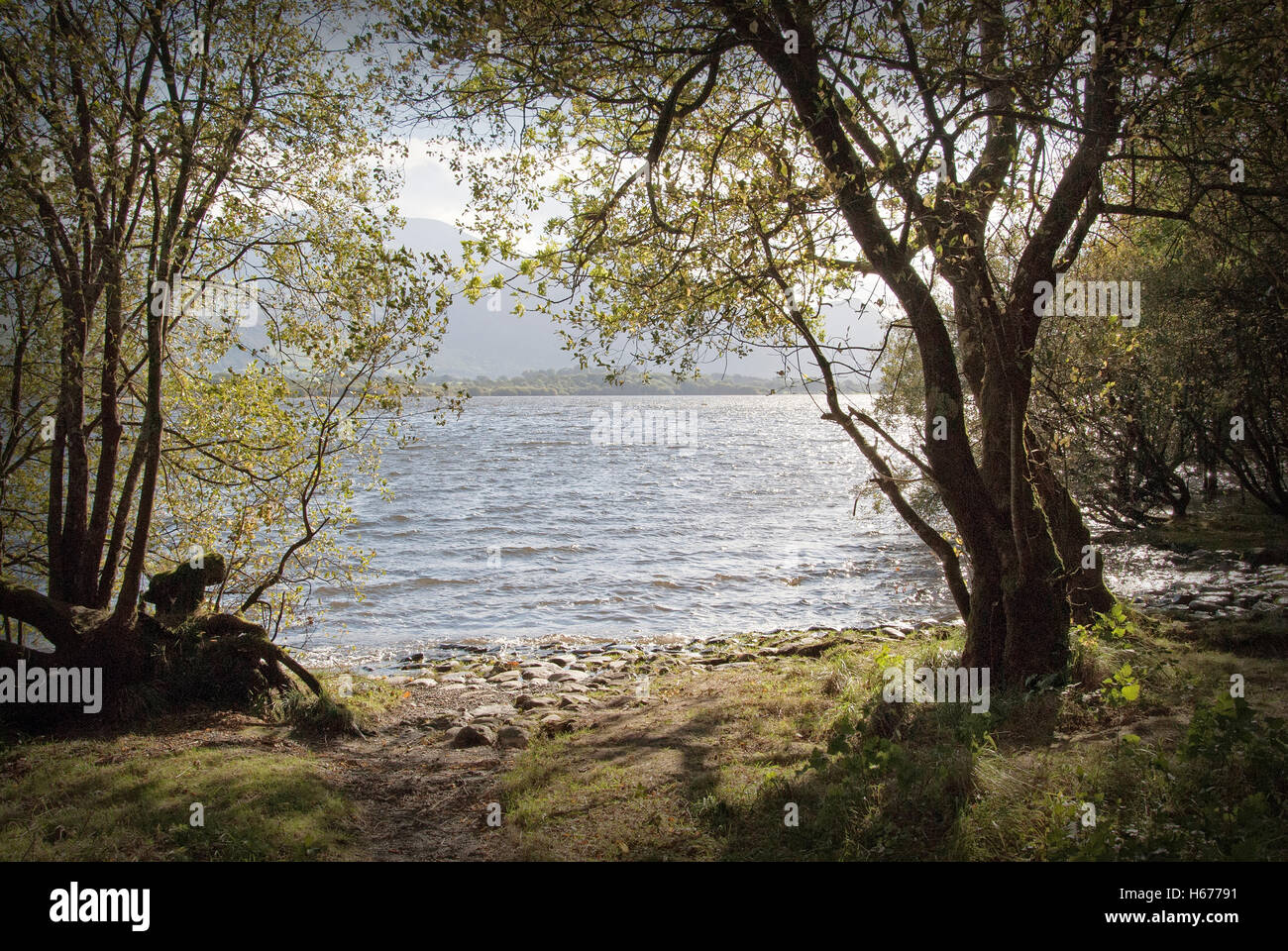 Derwent Wasser Stockfoto