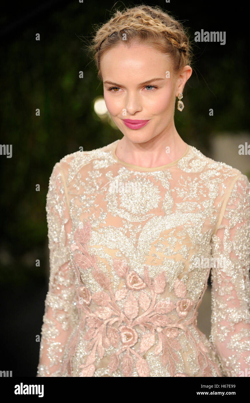 Kate Bosworth kommt für das Jahr 2013 Vanity Fair Oscar Party hosted by Graydon Carter am Sunset Tower am 24. Februar 2013 in West Hollywood, Kalifornien. Stockfoto