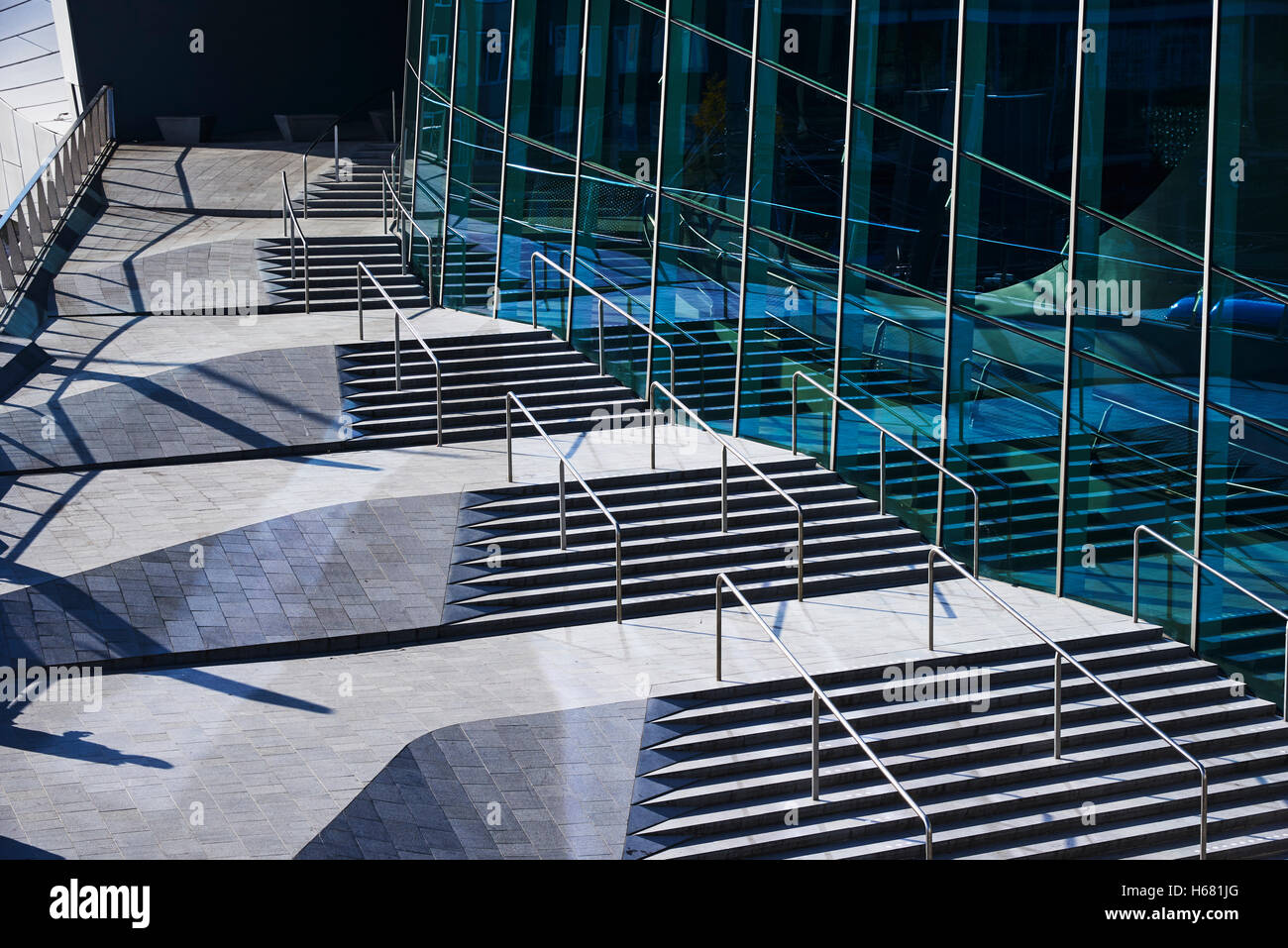 Neuer Hauptbahnhof Arnheim, Gelderland, Niederlande Stockfoto