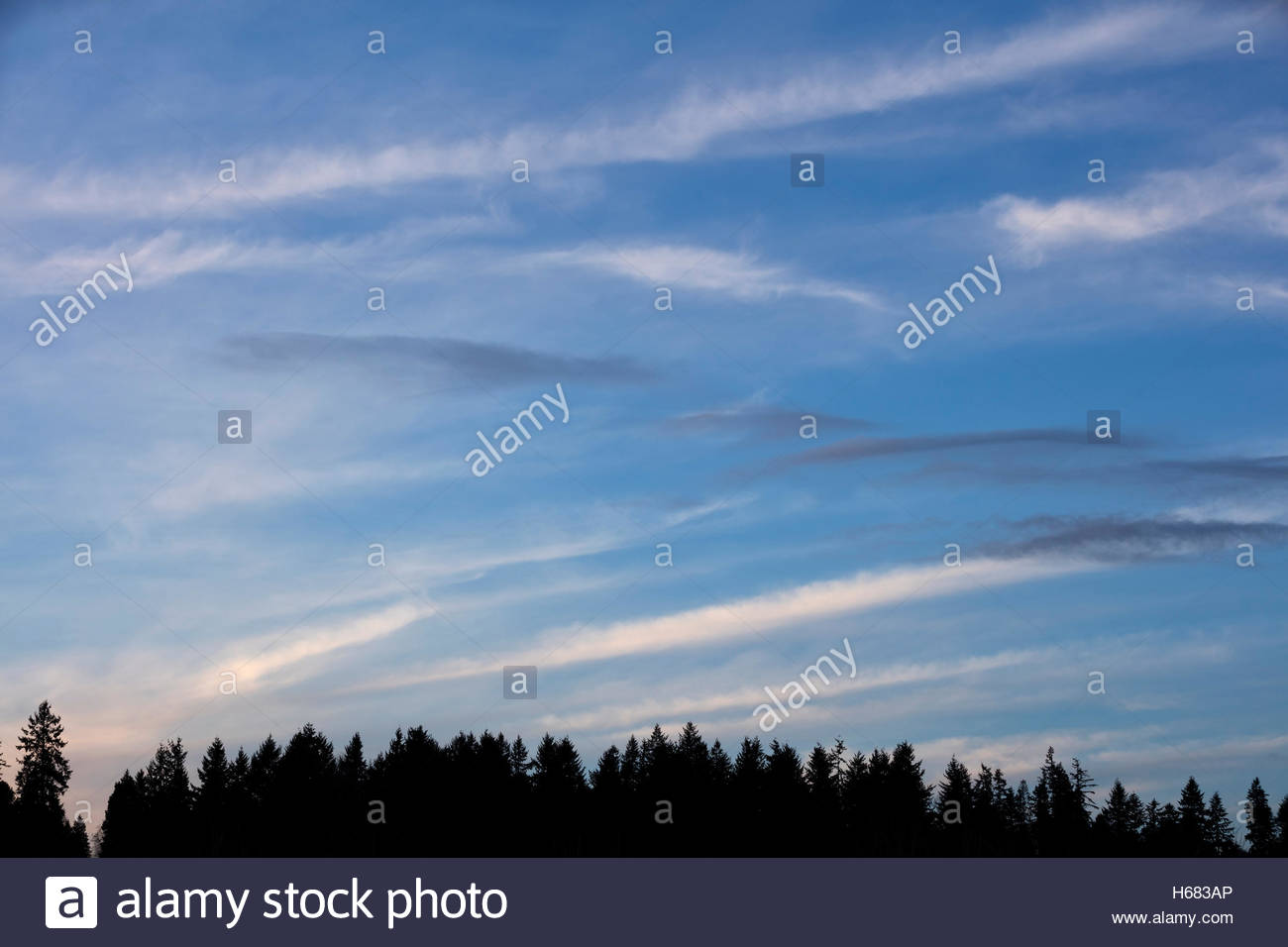 Hohe Dünne Wolken Stockfotos & Hohe Dünne Wolken Bilder - Alamy