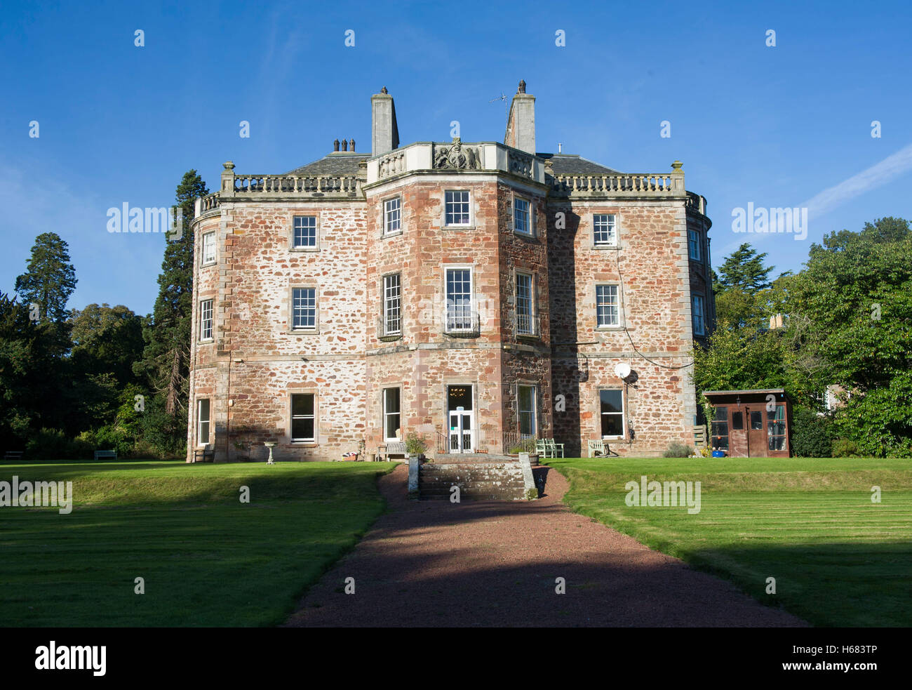 Leuchie House, North Berwick, East Lothian, Schottland, UK Stockfoto