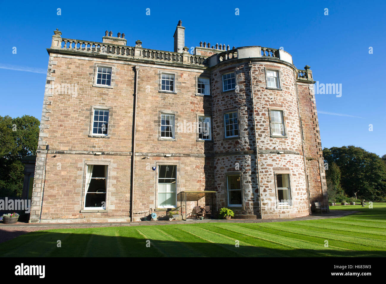 Leuchie House, North Berwick, East Lothian, Schottland, UK Stockfoto