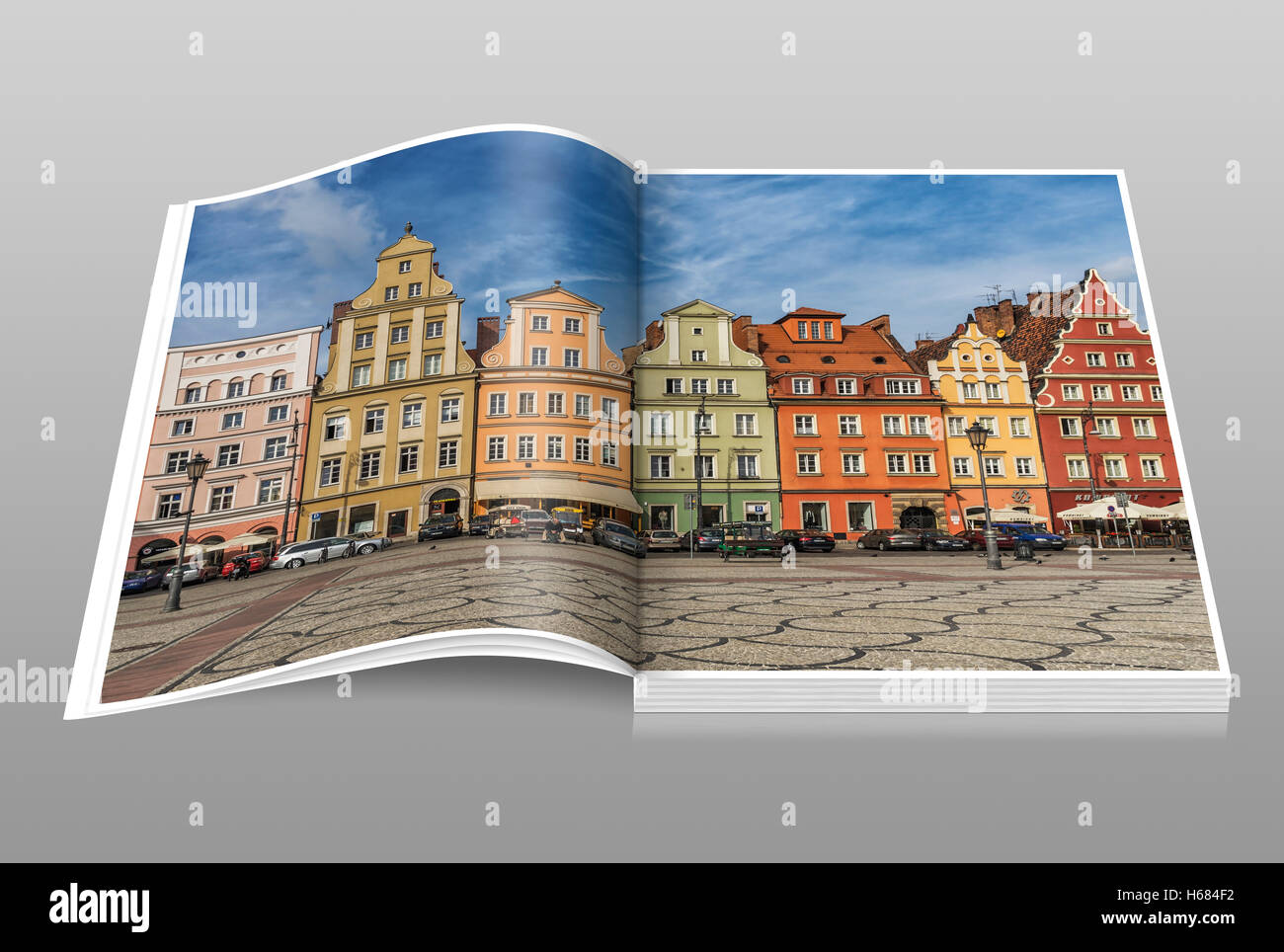 Salzmarkt (Plac Solny) ist ein Ort in der Altstadt von Breslau, Wroclaw, Woiwodschaft Niederschlesien, Polen, Europa Stockfoto