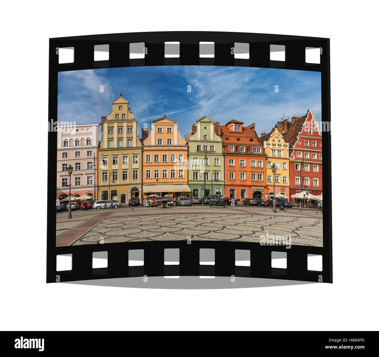 Salzmarkt (Plac Solny) ist ein Ort in der Altstadt von Breslau, Wroclaw, Woiwodschaft Niederschlesien, Polen, Europa Stockfoto