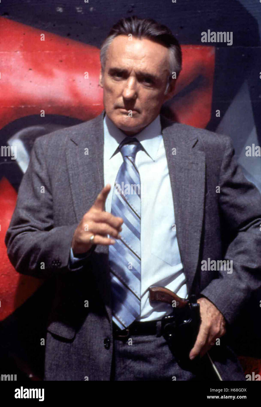 Ein Cop Sieht rot, USA 1992 aka. Nägel, TV-Film-Regie: John Flynn Schauspieler/Stars: Dennis Hopper, Anne Archer, Tomas Milian Stockfoto