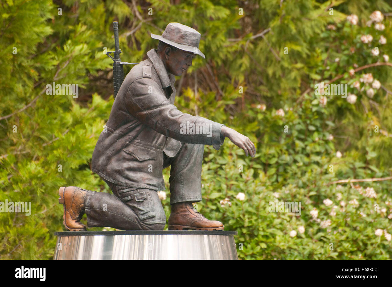 Afghan-Iraqi Freedom Memorial State Capitol State Park, Salem, Oregon Stockfoto