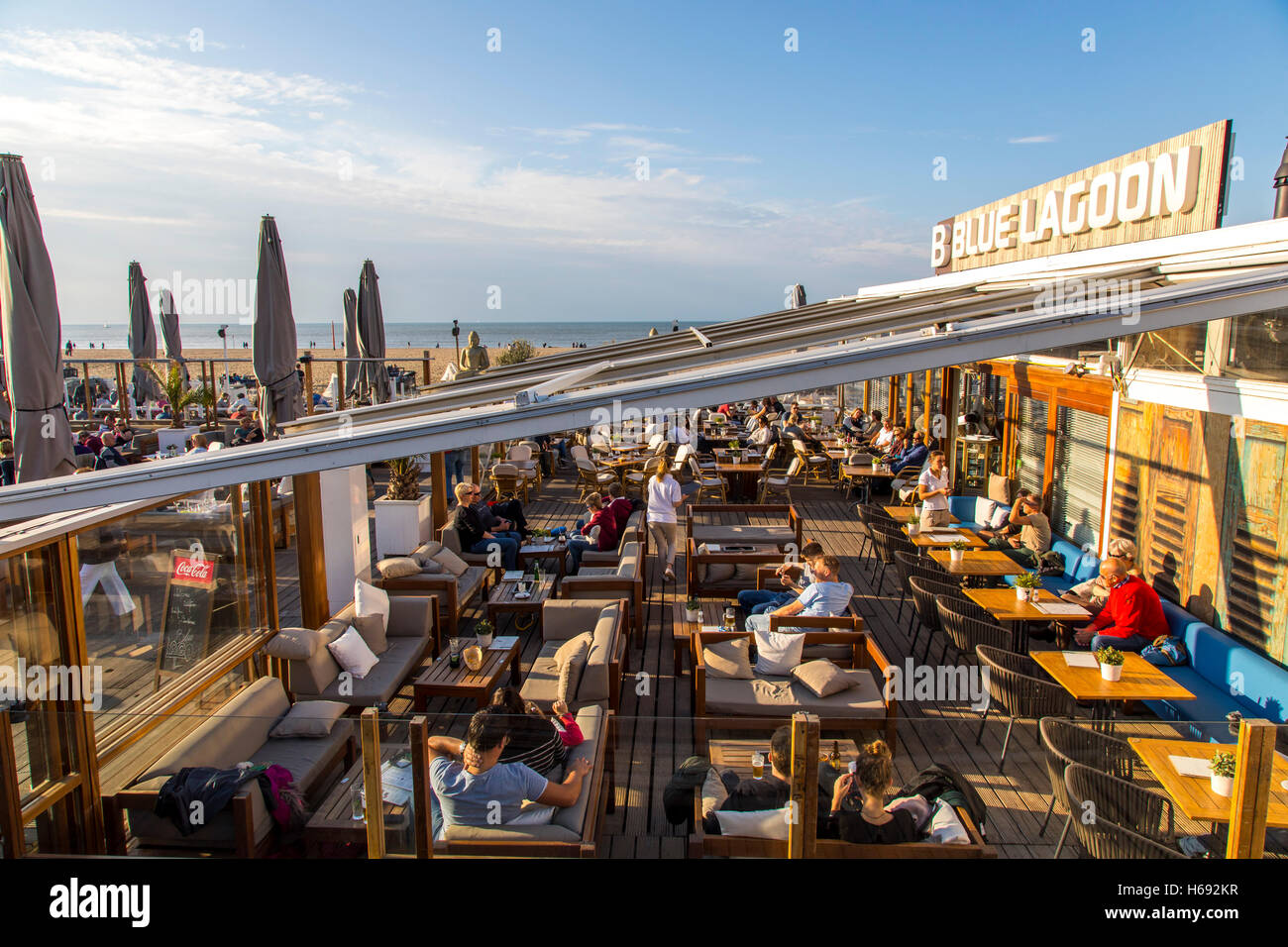 Beach bar scheveningen den haag Fotos und Bildmaterial in hoher