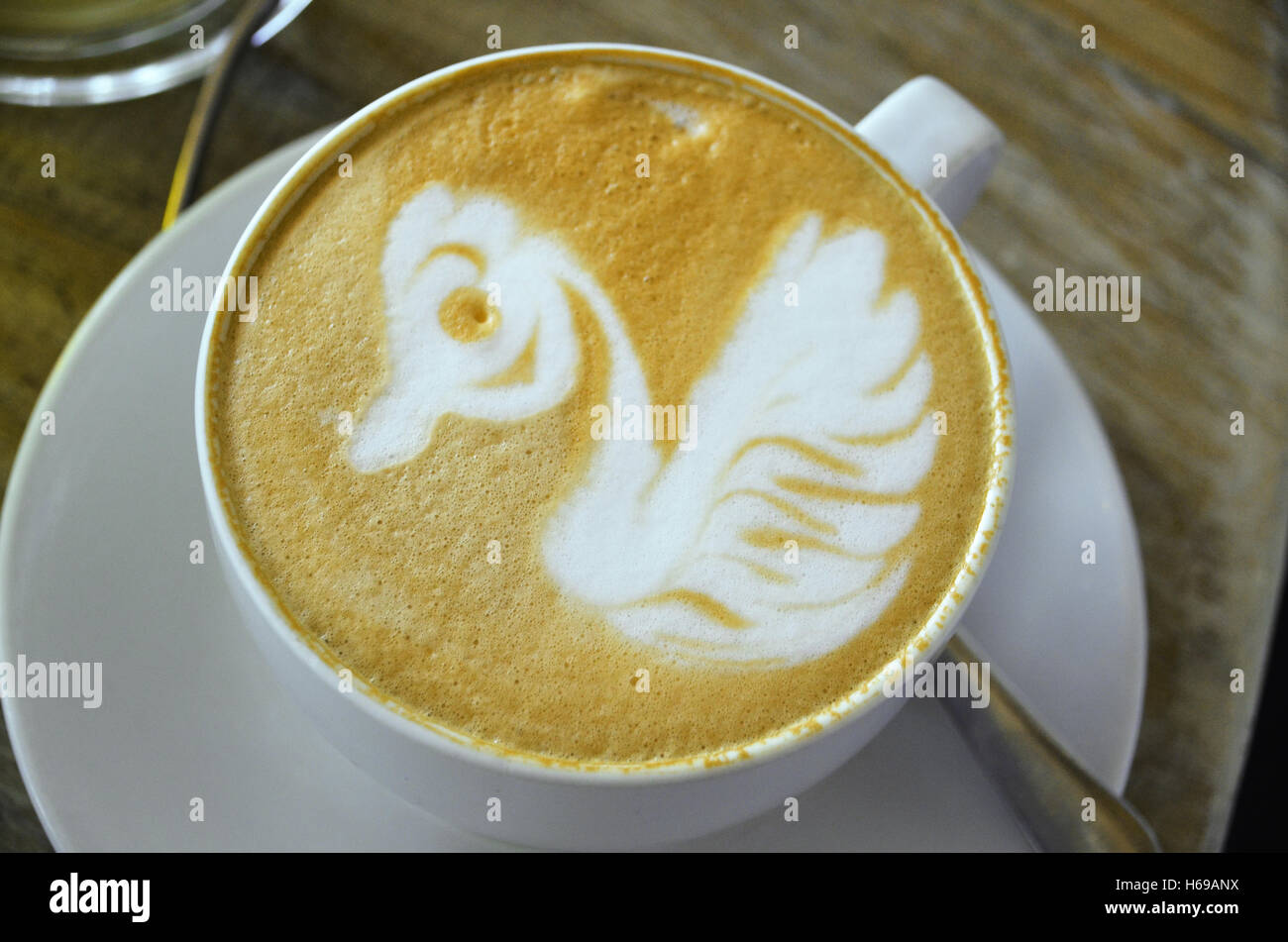 https://c8.alamy.com/compde/h69anx/ente-dekoration-auf-tasse-cappuccino-kaffee-h69anx.jpg