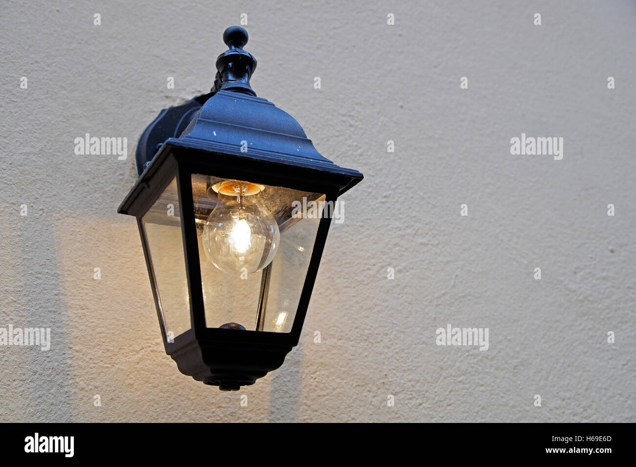 Außenleuchte Stockfoto