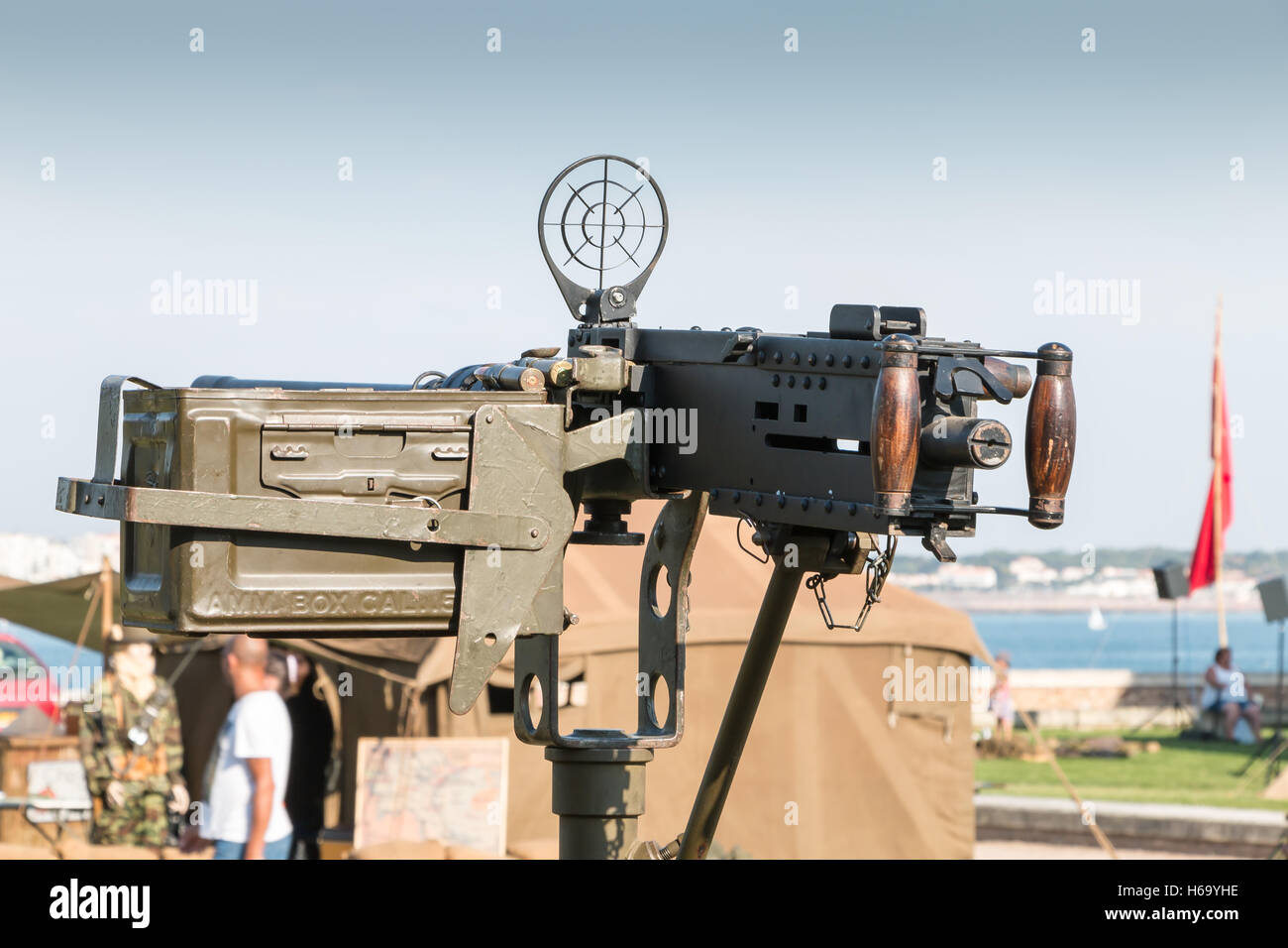 Les Sables d ' Olonne, Frankreich - 26. August 2016: Gedenken an die Befreiung des "Les Sables d 'Olonne", die am th stattfand Stockfoto