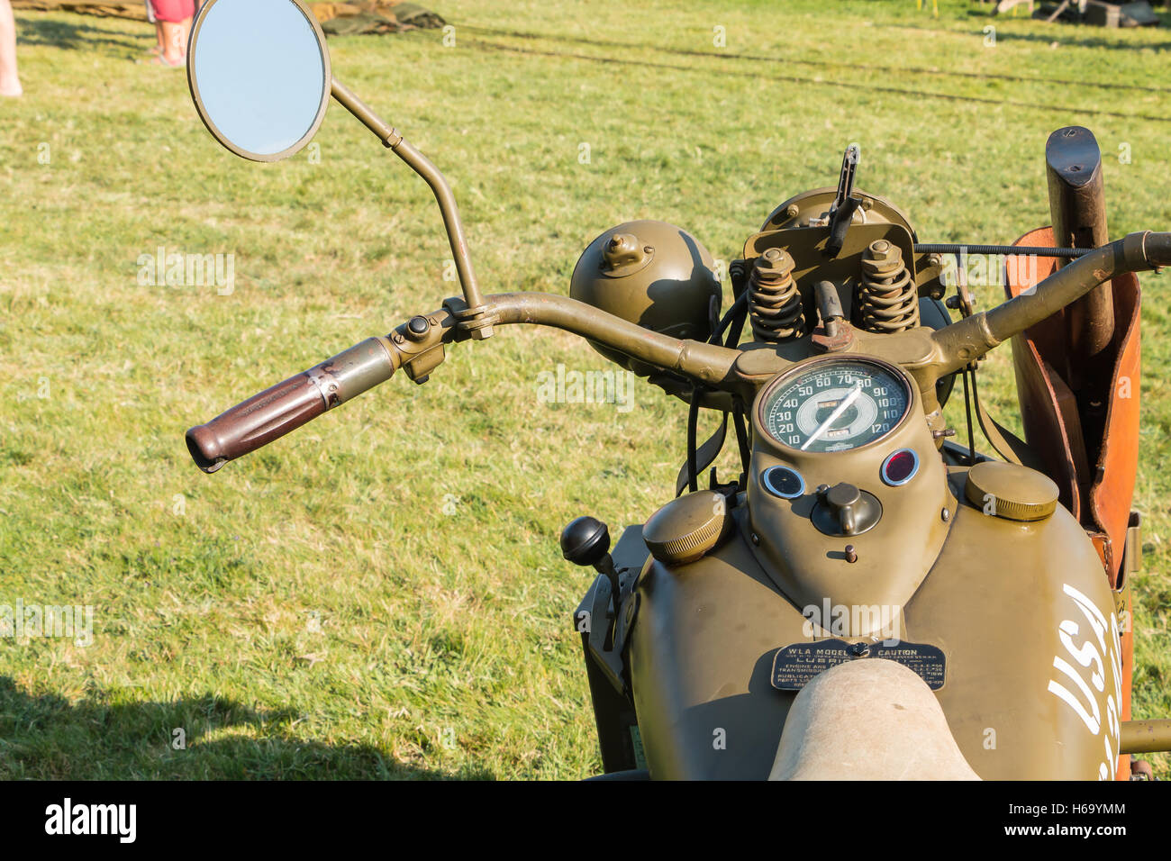 Les Sables d ' Olonne, Frankreich - 26. August 2016: Gedenken an die Befreiung des "Les Sables d 'Olonne", die am th stattfand Stockfoto