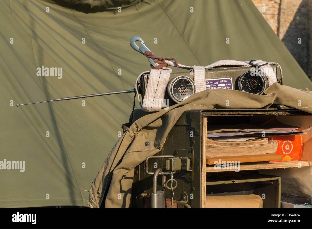Les Sables d ' Olonne, Frankreich - 26. August 2016: Gedenken an die Befreiung des "Les Sables d 'Olonne", die am th stattfand Stockfoto