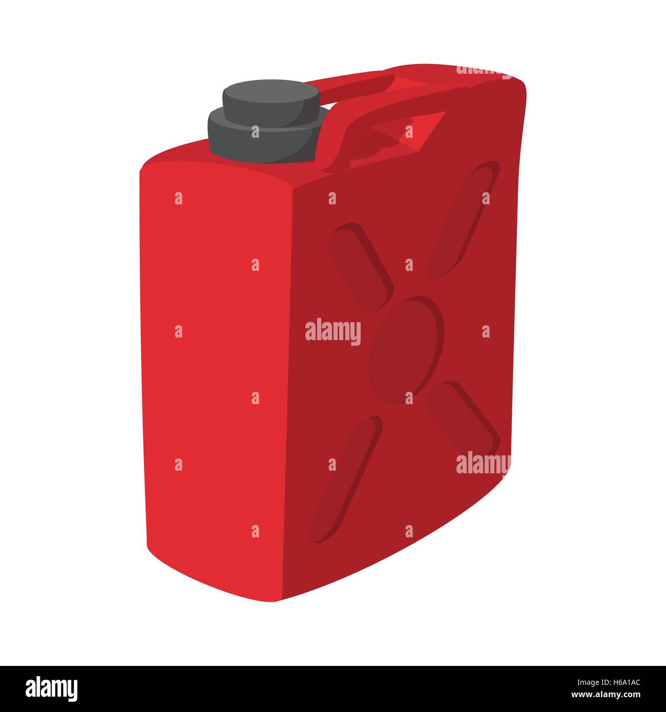 Kraftstoff-Container Kanister Cartoon Ikone Stock-Vektorgrafik - Alamy
