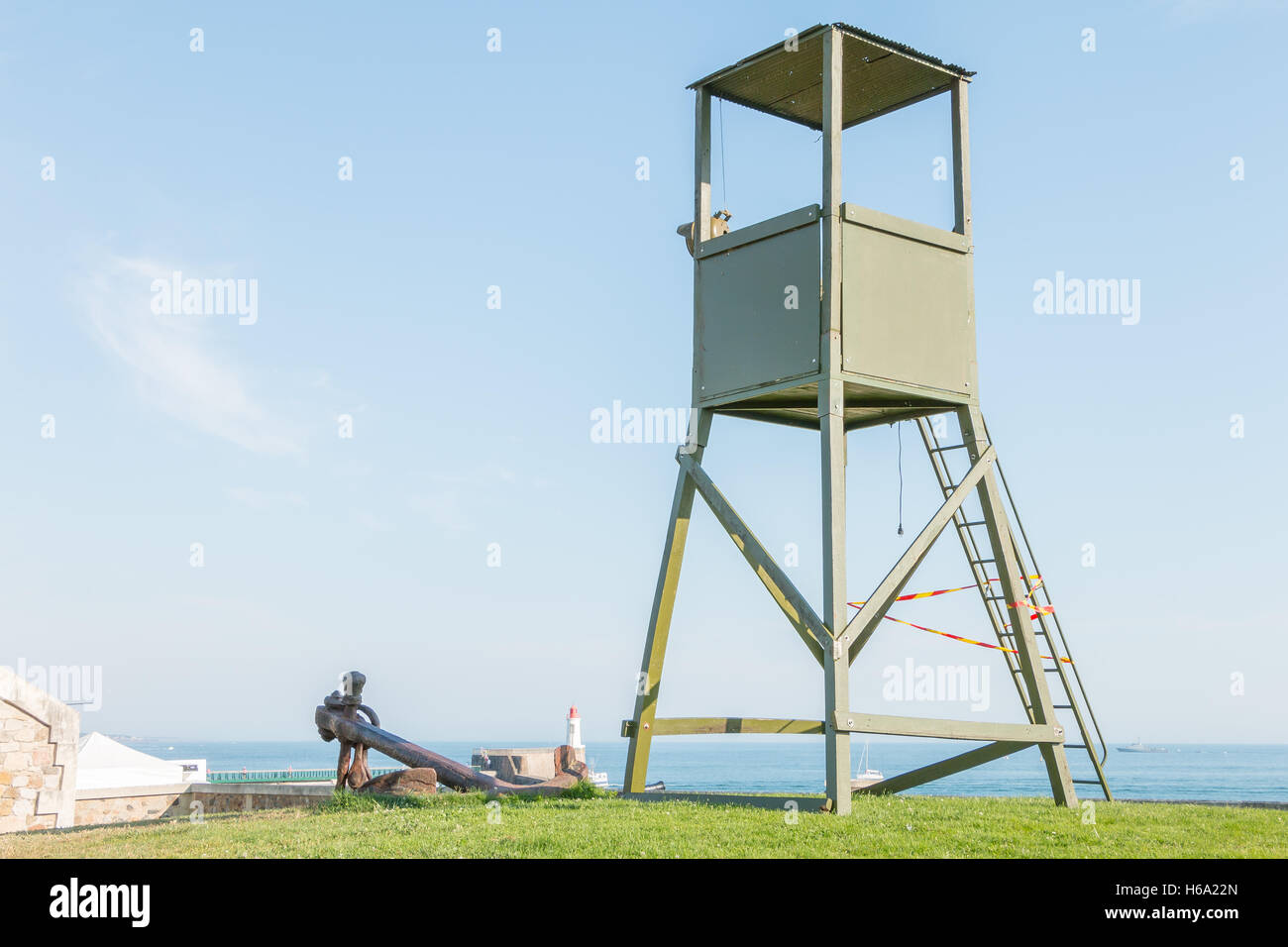 Les Sables d ' Olonne, Frankreich - 26. August 2016: Gedenken an die Befreiung des "Les Sables d 'Olonne", die am th stattfand Stockfoto