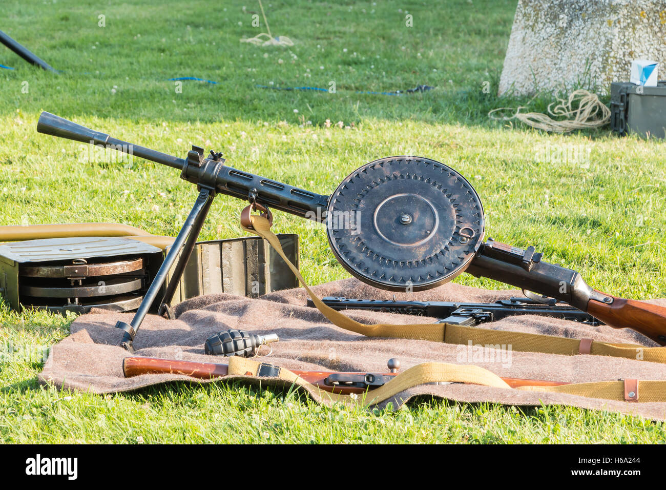 Les Sables d ' Olonne, Frankreich - 26. August 2016: Gedenken an die Befreiung des "Les Sables d 'Olonne", die am th stattfand Stockfoto