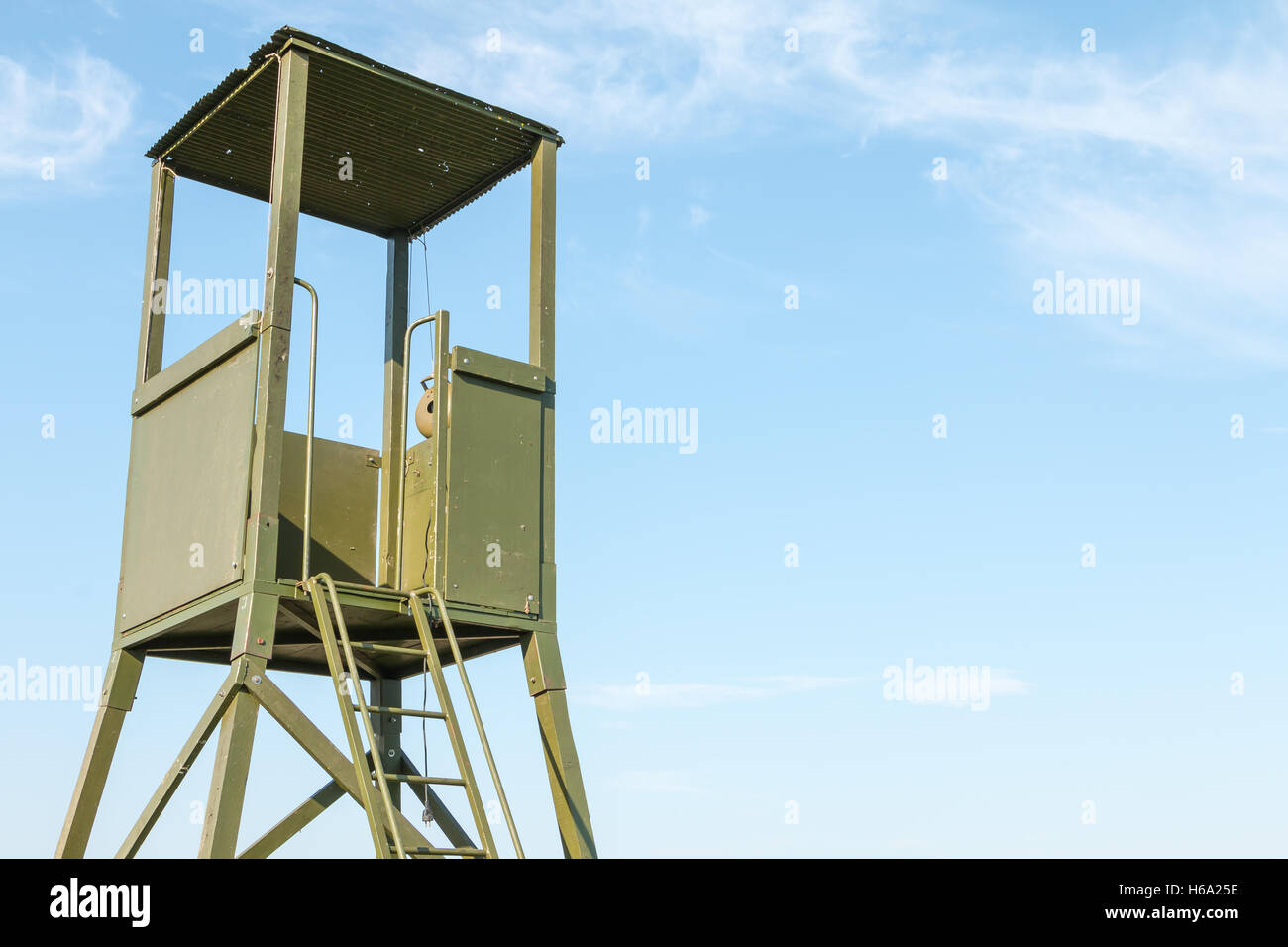 Kampagne-Sicht der amerikanischen Armee Stockfoto