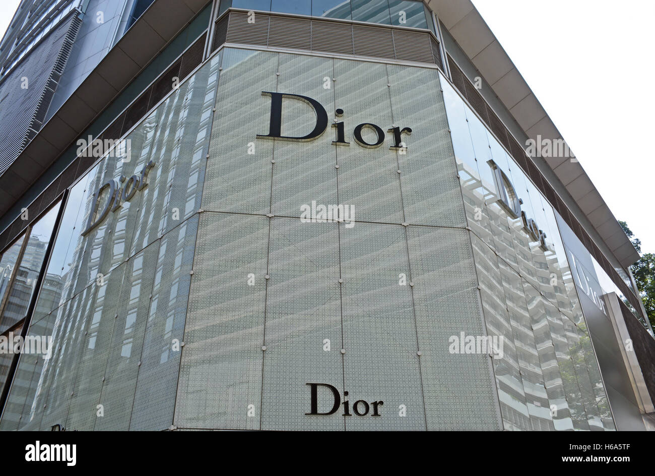 Dior Boutique Kowloon Hong Kong China Stockfoto