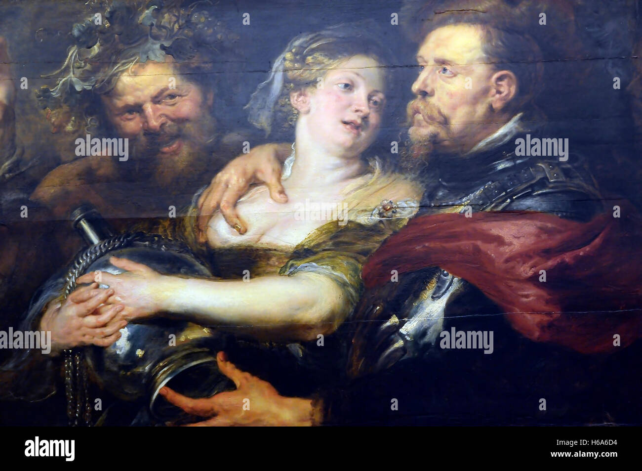 Venus und Mars, Malerei, Rubens Kunstwerk, Palazzo Bianco, Genua, Ligurien, Italien Stockfoto