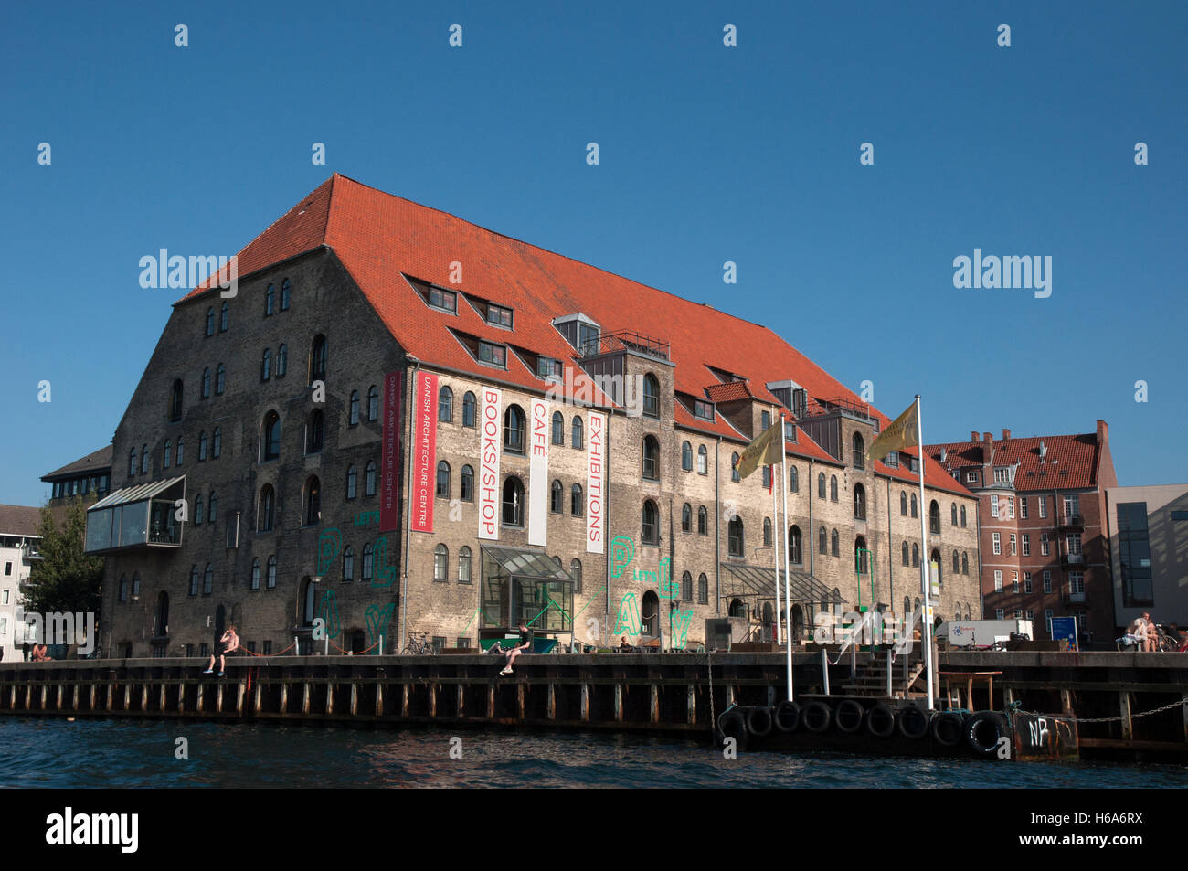 Gammel Dok, dänische Architektur Zentrum Kopenhagen Stockfoto