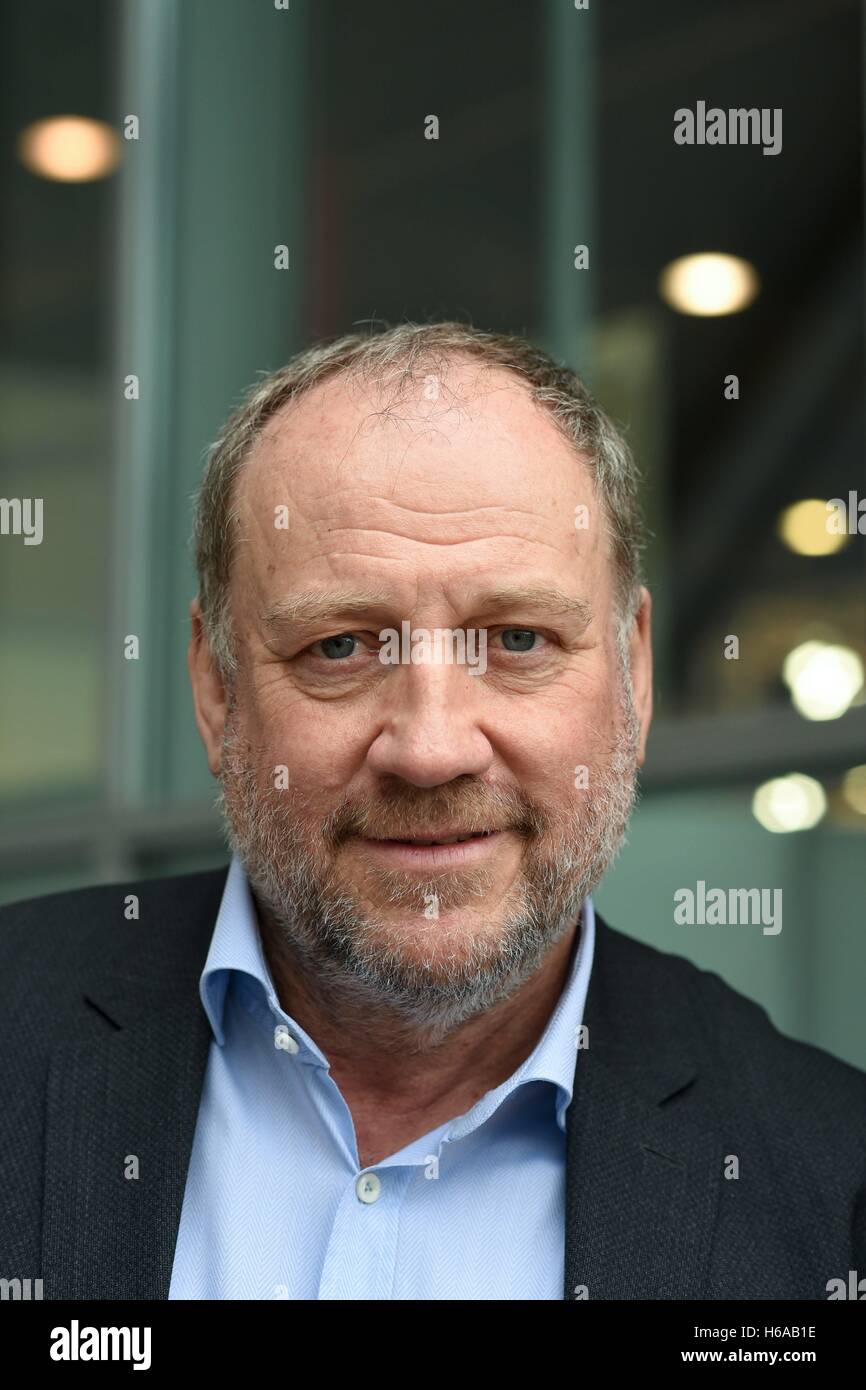 Frankfurt Am Main, Deutschland. 20. Oktober 2016. Harold Faltermeyer in der 68. Frankfurter Buchmesse in Frankfurt/Main, Deutschland, Oktober 2016. | Nutzung weltweit © Dpa/Alamy Live-Nachrichten Stockfoto