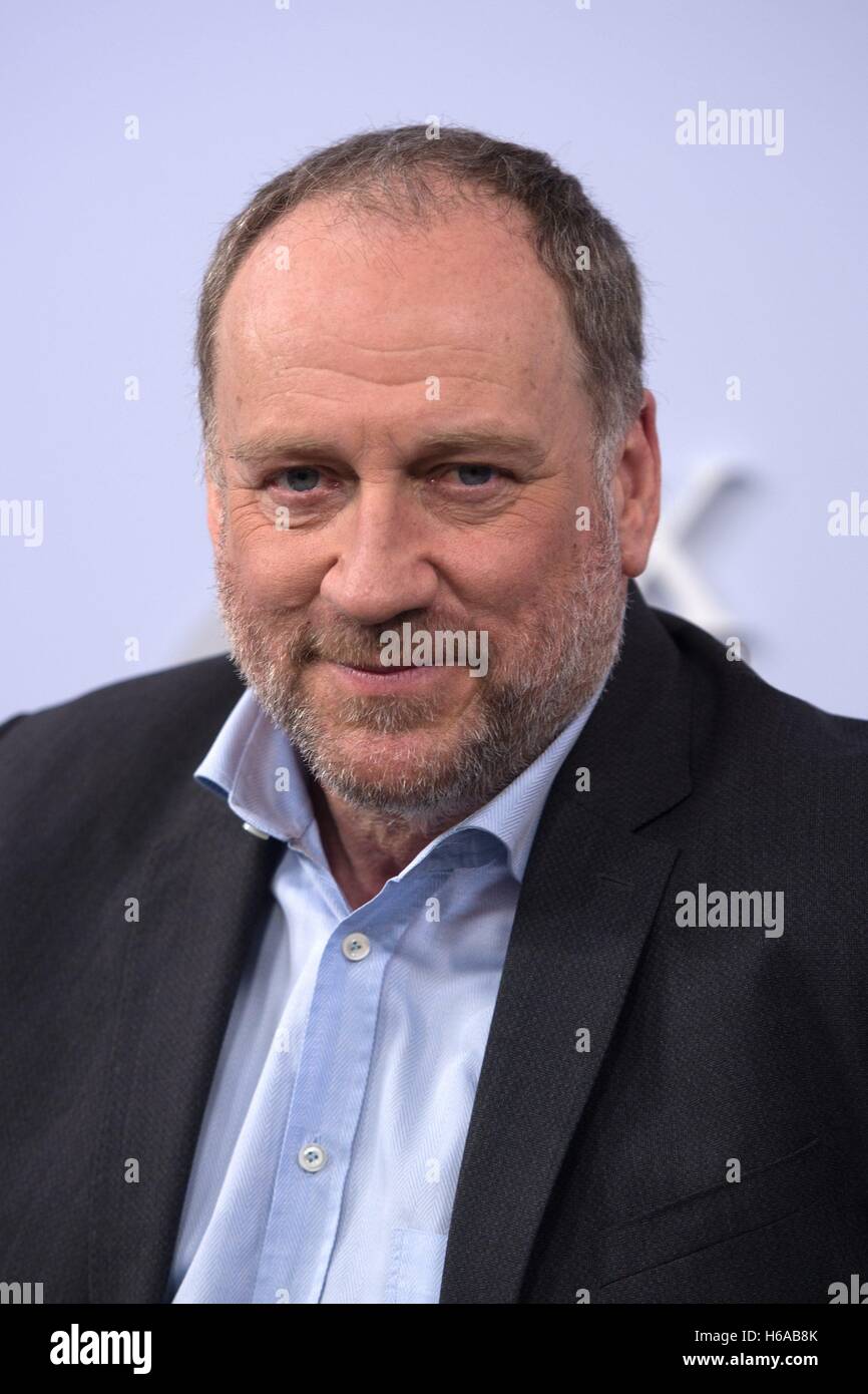 Frankfurt Am Main, Deutschland. 20. Oktober 2016. Harold Faltermeyer in der 68. Frankfurter Buchmesse in Frankfurt/Main, Deutschland, Oktober 2016. | Nutzung weltweit © Dpa/Alamy Live-Nachrichten Stockfoto