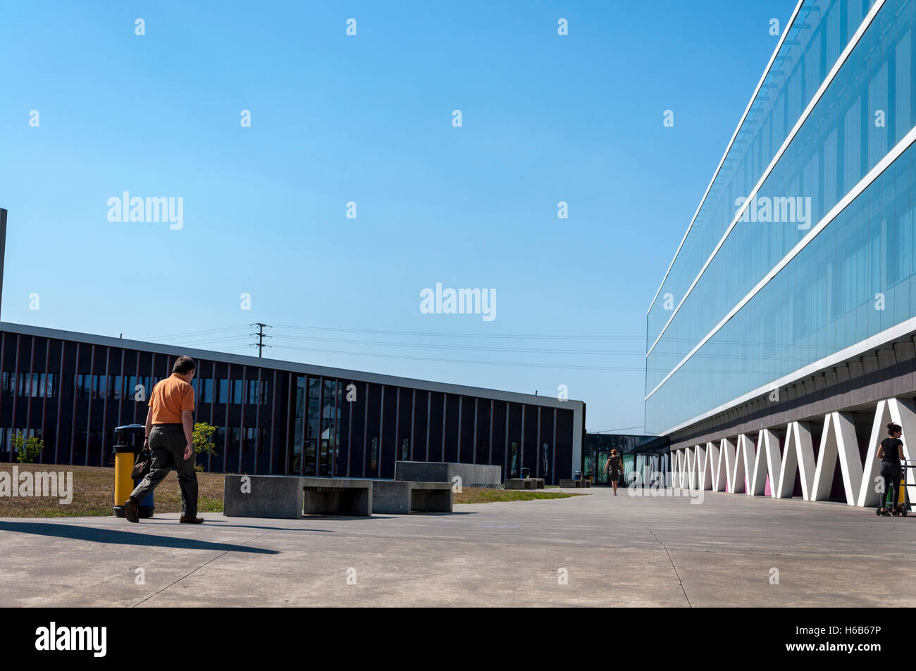 Bizkaiko Campusa, Universidad del Pais Vasco. Universitätscampus von Bilbao, Spanien Stockfoto
