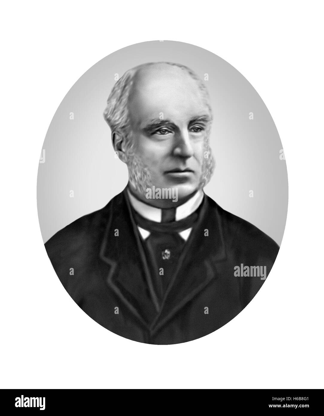 Thomas Hughes, 1822-1896, Schriftsteller, Reformator Stockfoto