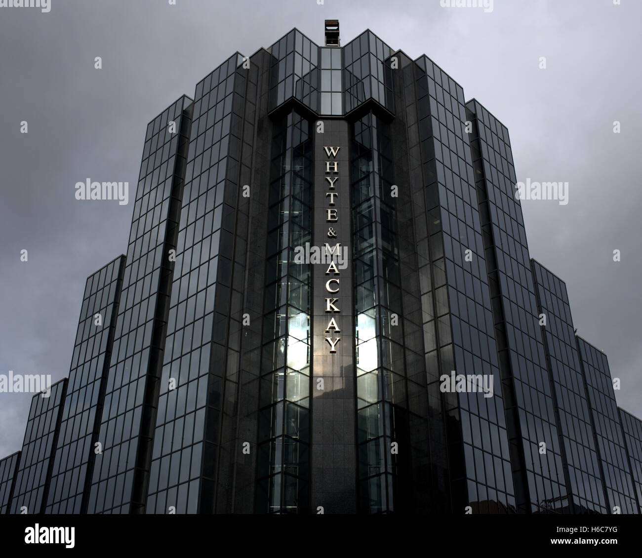 Whyte und Mackay Gebäude Whisky-Firma Büros Charing Cross Glasgow Stockfoto