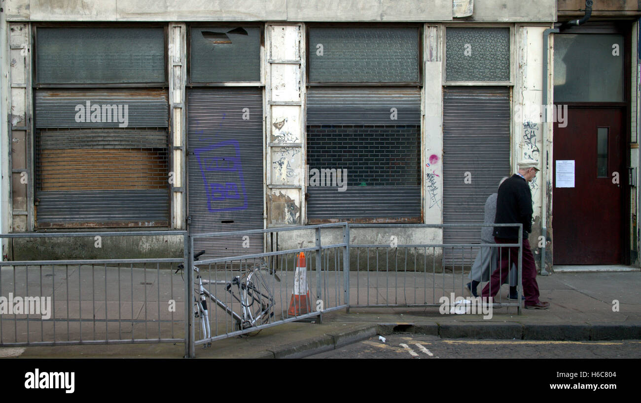 Finneston Gentrifizierung in der Nähe von Glasgow Westend Stockfoto