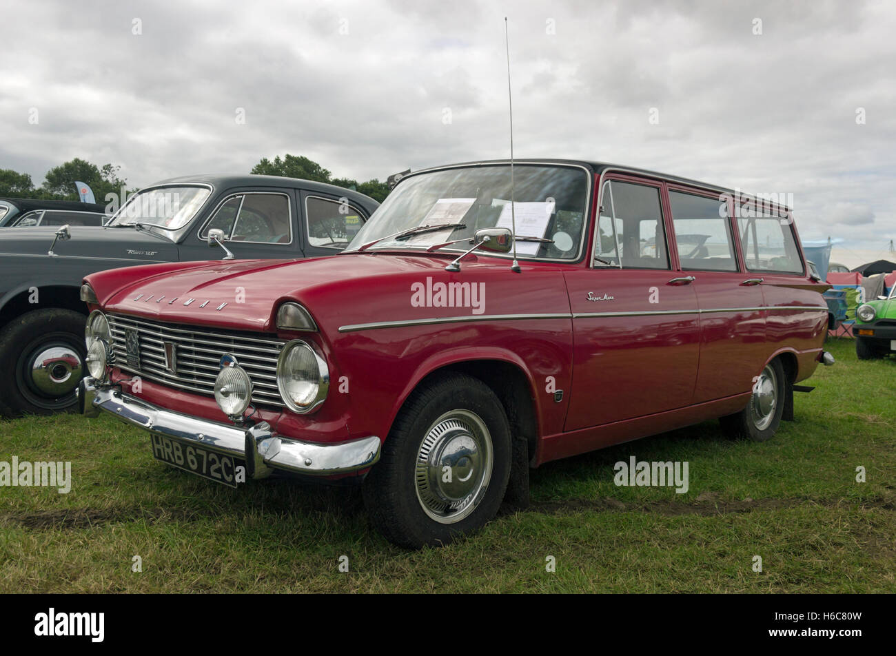 Hillman Super Minx Immobilien Stockfoto