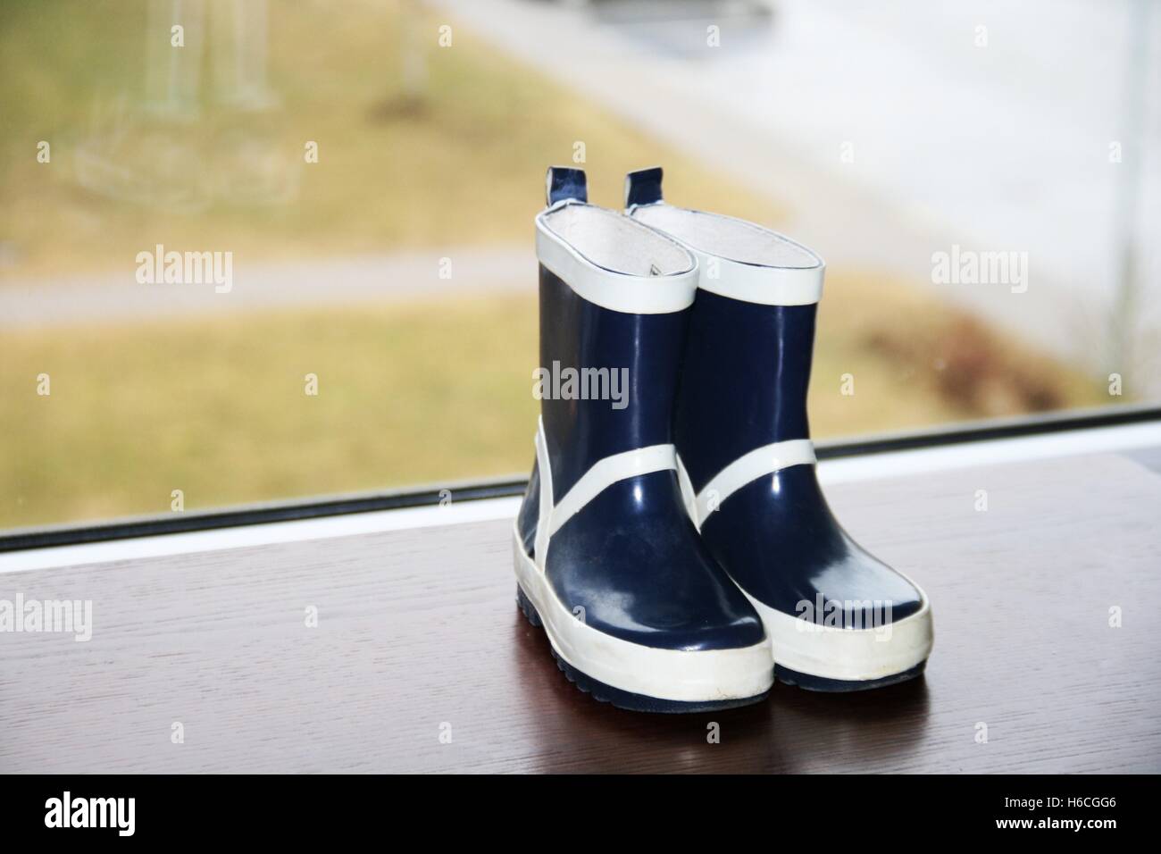 Wellies Stockfoto