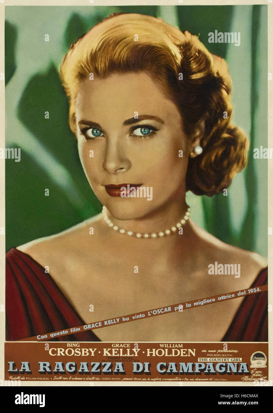 Mädchen vom Lande, die (1954) - italienische Filmplakat- Stockfoto