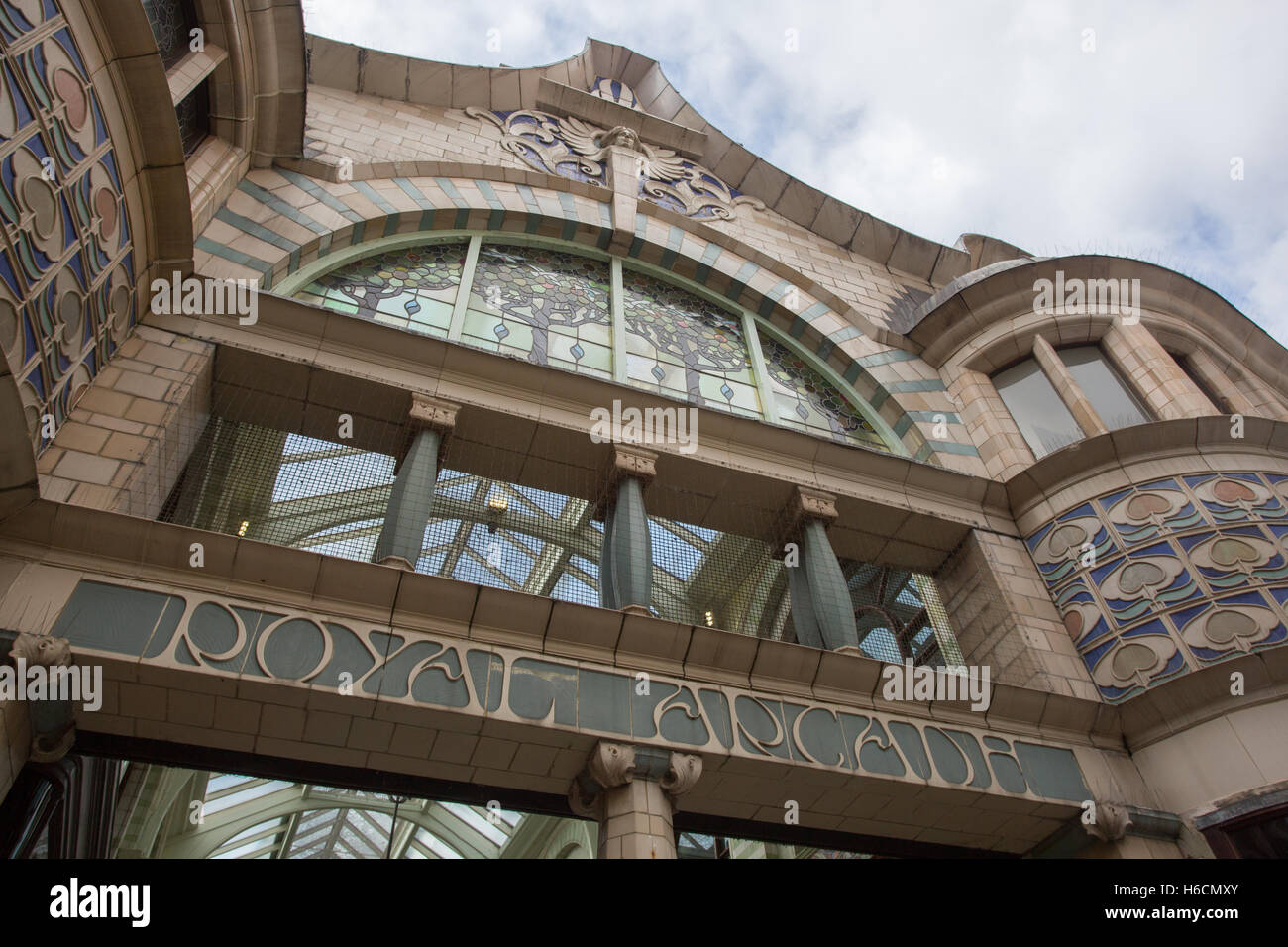 Royal Arcade, Norwich Stockfoto