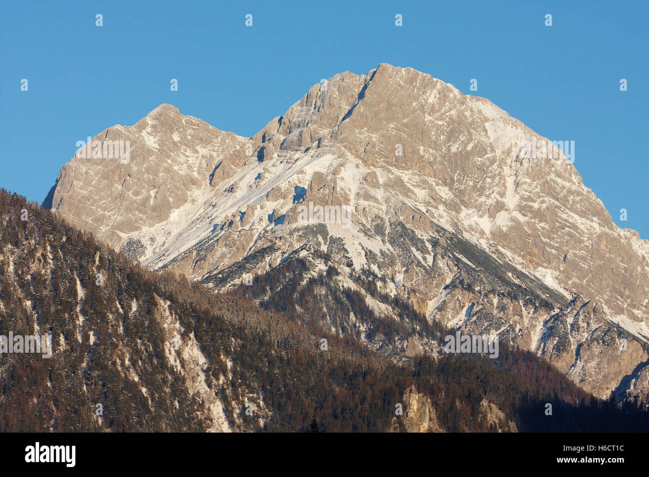 Buchsteins Bergkette, Nationalpark Gesäuse, Steiermark, Austria, Europe Stockfoto