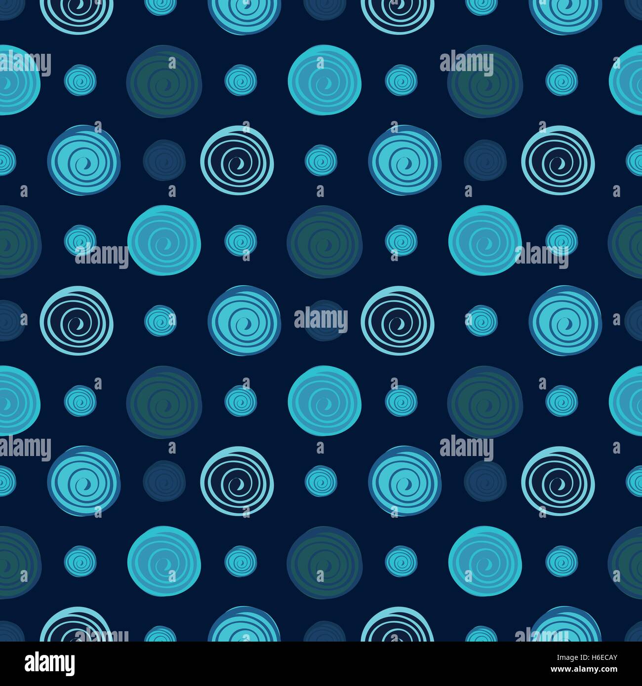 Abstrakte Kreise Musterdesign Hintergrund. Stock Vektor