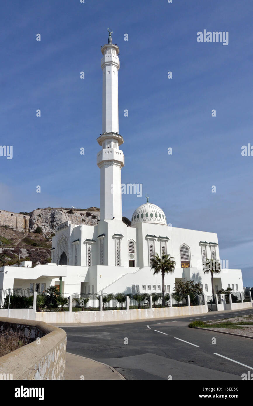König Fahd bin Abdulaziz al-Saud Moschee in Europa Point, Gibraltar Stockfoto