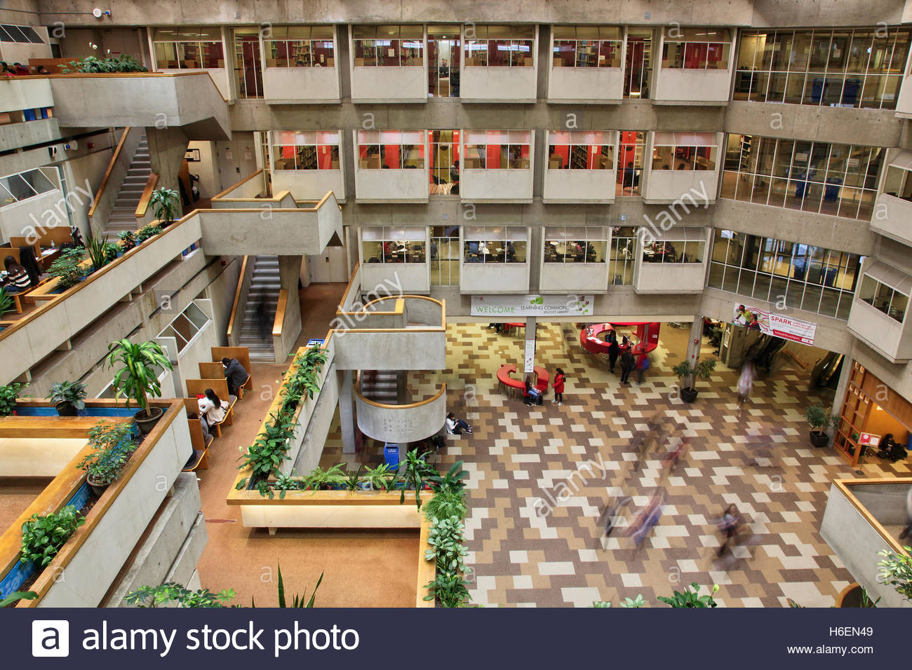 Lernen Commons In Der Scott Bibliothek An Der York