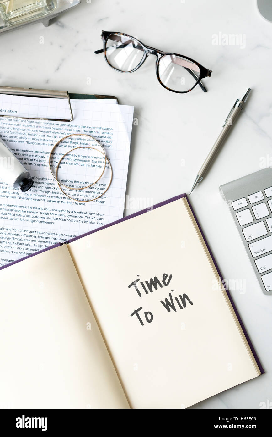 Zeit für Veränderung Handlungskonzept Stockfoto