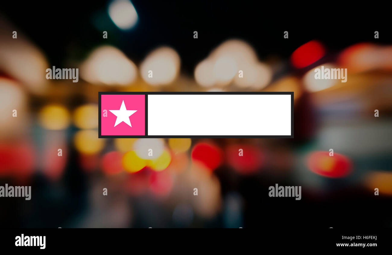 Banner-Abzeichen Label leere Kopie Raumkonzept Stockfoto