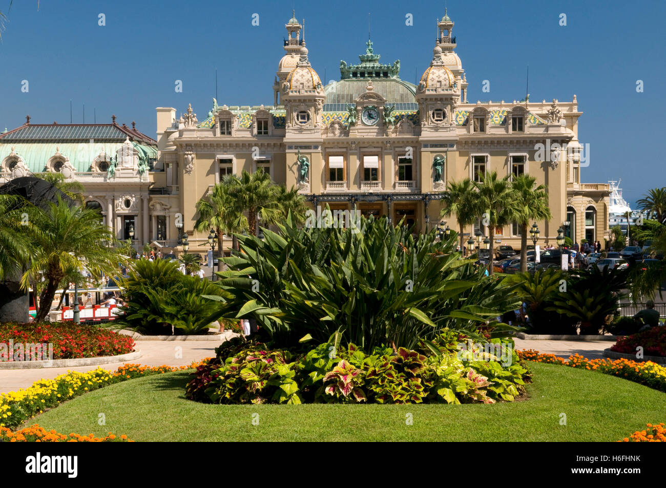 Casino Monte Carlo, Cote d ' Azur, Monaco, Europa Stockfoto