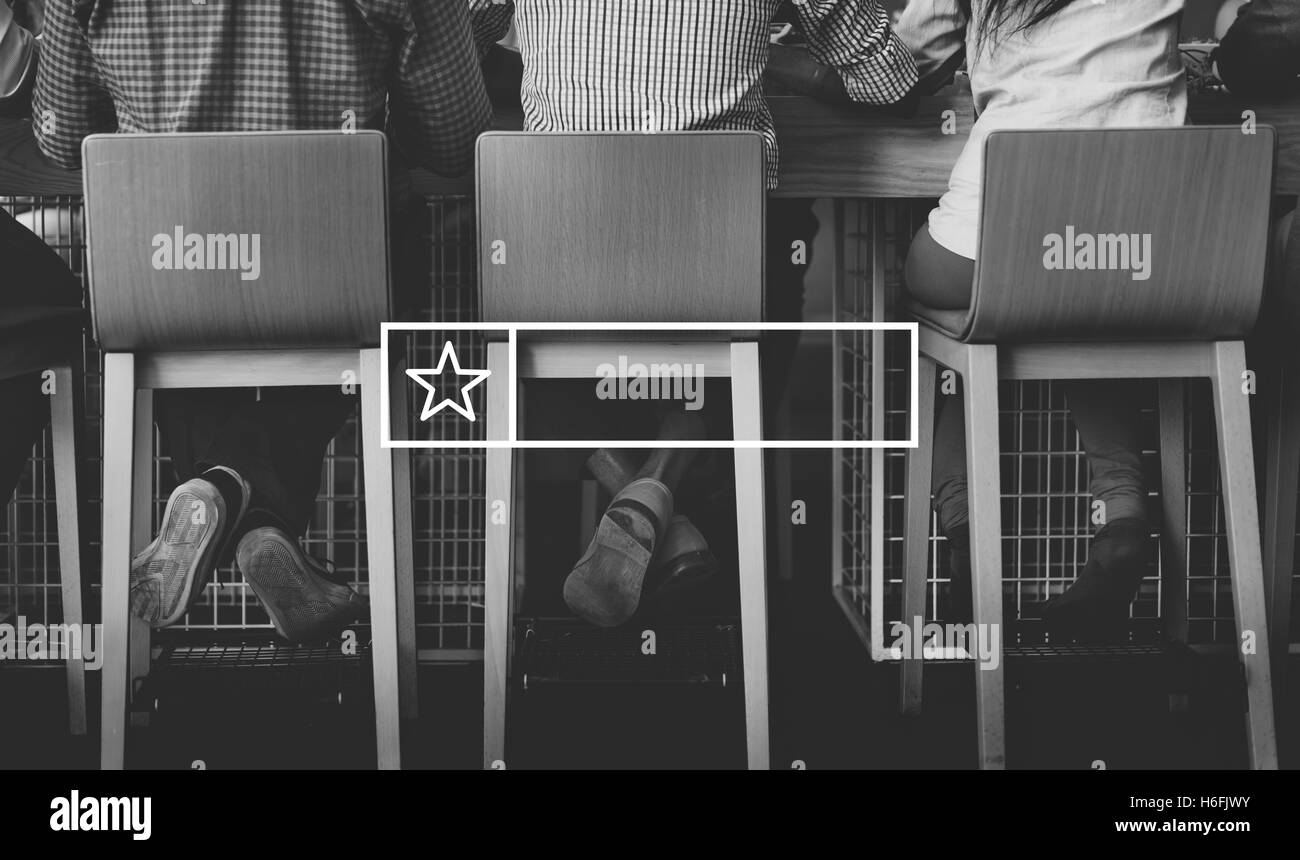 Abzeichen Kopie Banner Beschriftung leer Stempel Raumkonzept Stockfoto